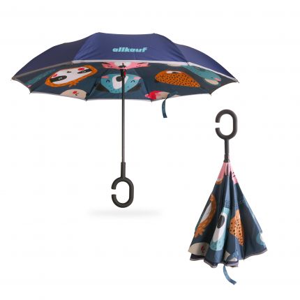 Children's Reversible Folding Umbrella