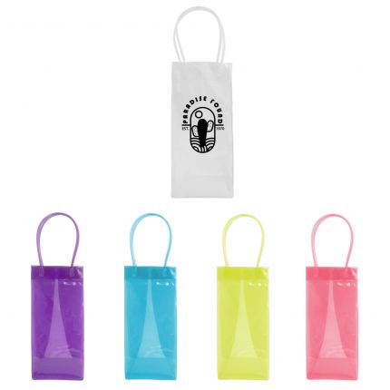 PVC Clear Wine Ice Tote Bag