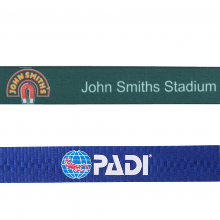 RPET Ribbed Lanyard 