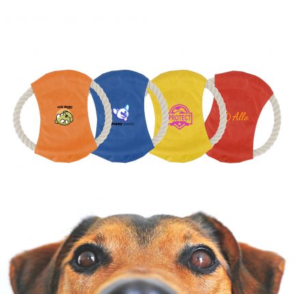  Rope Frisbee Dog Toy 