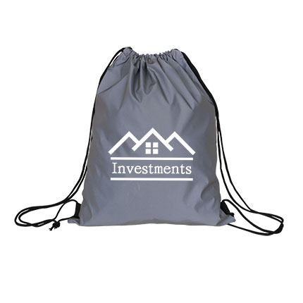 Reflective Drawstring Bag