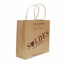 Twisted Handle Kraft Paper Bag(220x270x110mm)