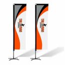 Large(70*380cm) Rectangular Banners 17ft