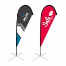 Small(75*190cm) Teardrop Banners 9ft