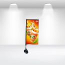 Rectangle Suction Cup Flag