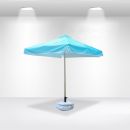 2x2m Square Patio Umbrellas With Valances