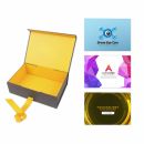 Medium Foldable Magnetic Box with Ribbon