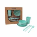 Wheat Straw Tableware Set (6 Pieces)