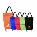 2 in 1 Collapsible Shopping Trolley Bag