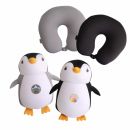 Penguin Shaped 2 In 1 Travel Pillow