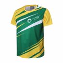 Men's 100%Polyester Sublimated Sports Tee Shirt
