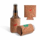 Flat Packed Cork Stubby Holder