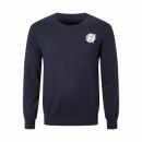 Men's 100% Cotton Round Collar Sweater 