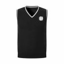 Unisex Cotton Spandex V-Neck Knitted Vest