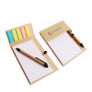 Memo Pad with Ballpoint Pen