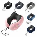 Memory Foam U-shaped Travel Pillow