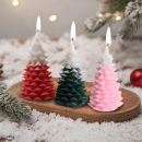 Cedar Christmas Tree Shape Candles