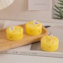 Round Shape Cheese Candles