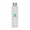 550ml Glass Drink Bottle with Stainless steel Lid
