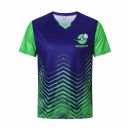Unisex Adults 100%Polyester Sublimated Insert Collar T-shirt