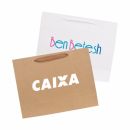 Small Crosswise Paper Bag with Rope Handle(180 x 140 x 80mm)