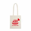 140gsm Long Handle Calico Bag