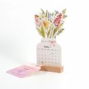 Flowers Desk Calendar