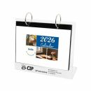 Acrylic Desk Calendar and Photo Album Organizer