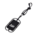 Silicone Lanyard with Phone Holder