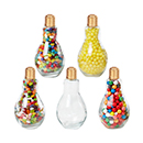 300ml Bulb Shaped Plastic Bottle