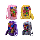 Foldable Mesh Drawstring Backpack