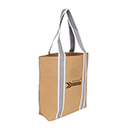 Small Washable Kraft Paper Bag with Cotton Handle(390x330x105mm)