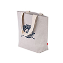 Large Washable Kraft Paper Bag with Cotton Handle(430x345x125mm)