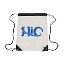 Clear PVC Drawstring Bag