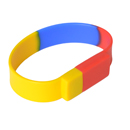 Sectional Coloured Wristband Flash Drive