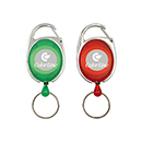 Oval Retractable Badge Holder