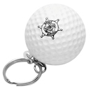 Keyring with Golf Ball Stress Reliever