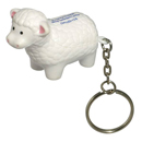 Keyring with Sheep Stress Reliever