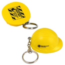 Keyring with Helmet Stress Reliever