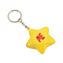 Keyring with Star Stress Reliever