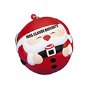 Keyring with Santa Stress Reliever
